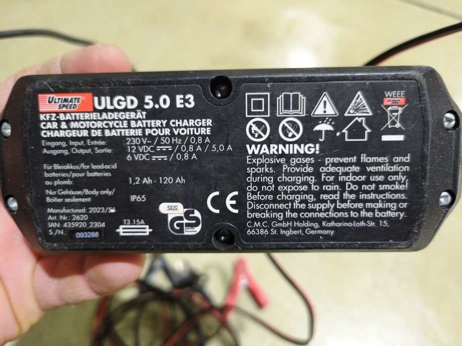 Carregador de bateria