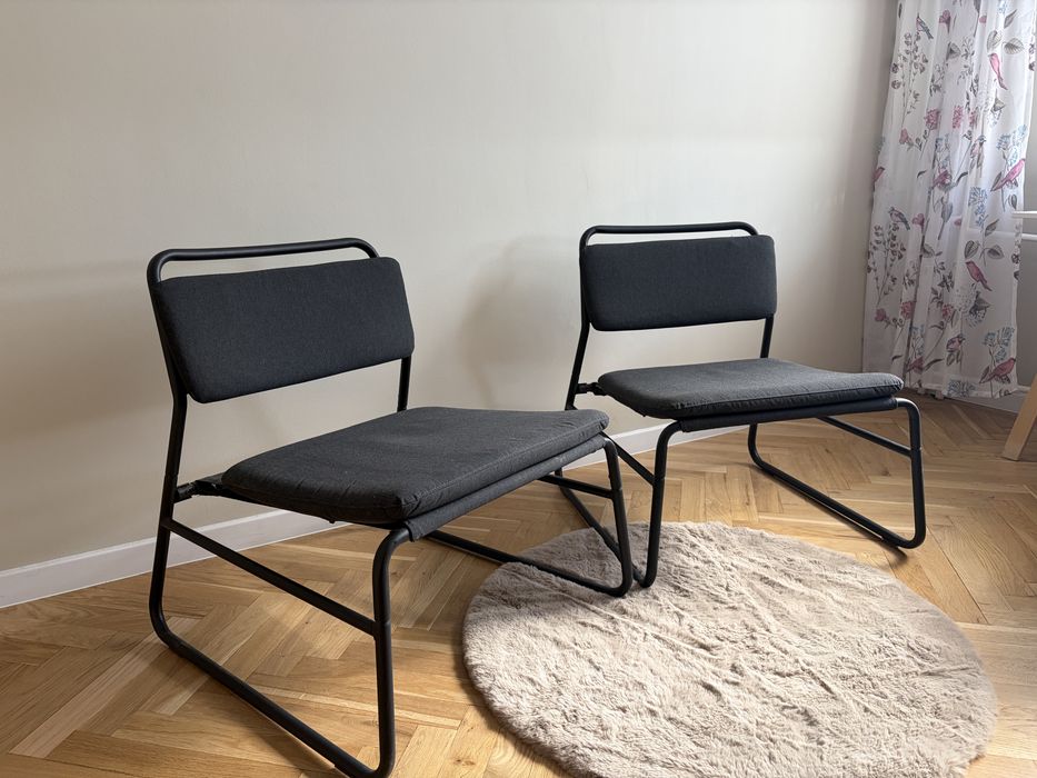 Dwa fotele Ikea Linnebäck