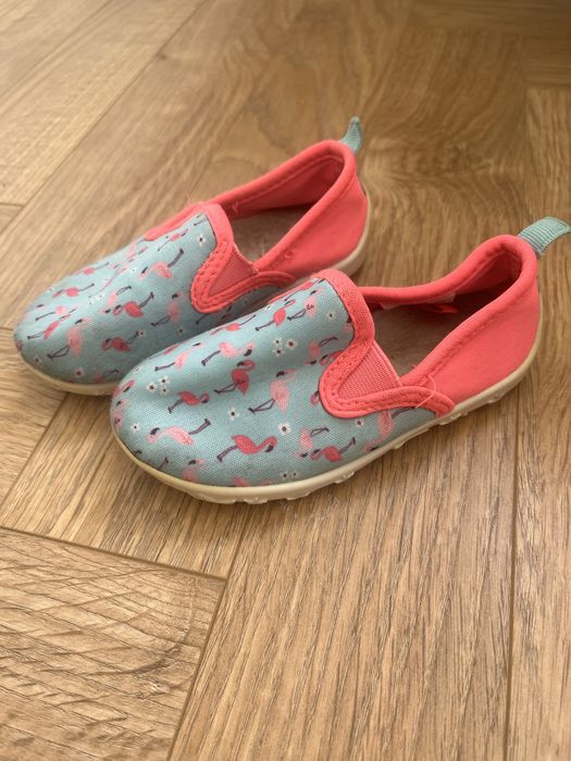 Buty buciki dla dziewczynki na lato espadryle kapcie  rozm. 22