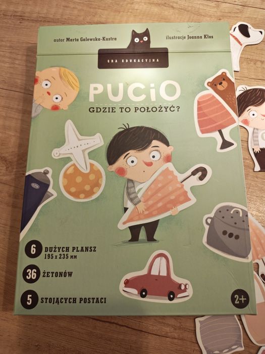 Pucio. Gdzie to polożyć? Gra planszowa
