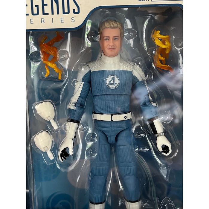 Figurka Fantastyczna 4 Johnny Storm z Serii Marvel Legends