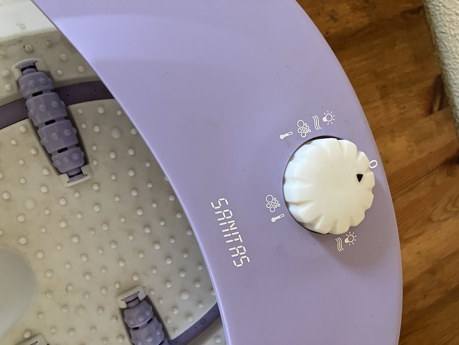 Hidromassajador para pés Sanitas