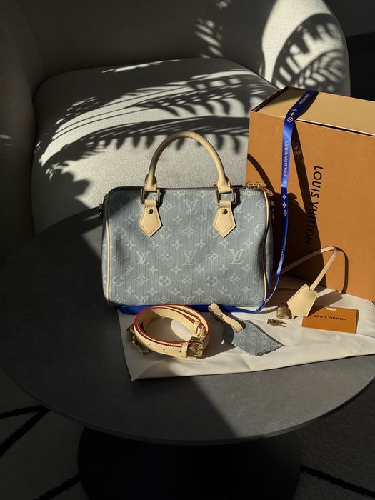 Сумка Louis Vuitton Speedy Soft 30 Monogram Denim