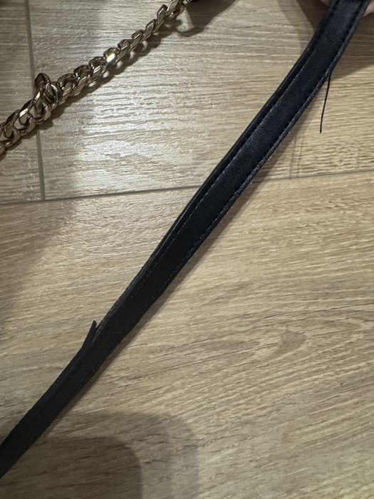 Torebka topshop kopertowa czarna ćwieki