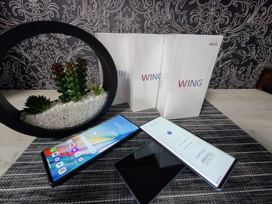 LG Wing 5G LM- F100TMW DS 8/256Гб;  2 sim  
,ЕВР