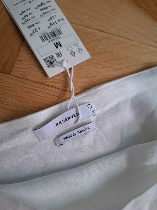 Reserved M len wiskoza top  S/M