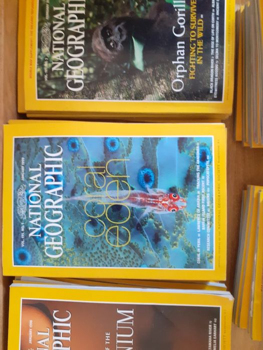 Revistas da Nacional Geografic