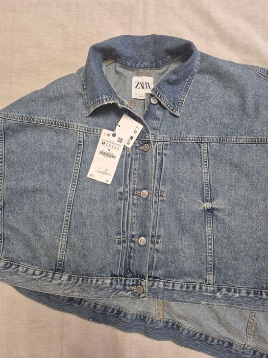 Zara куртка джинсовая