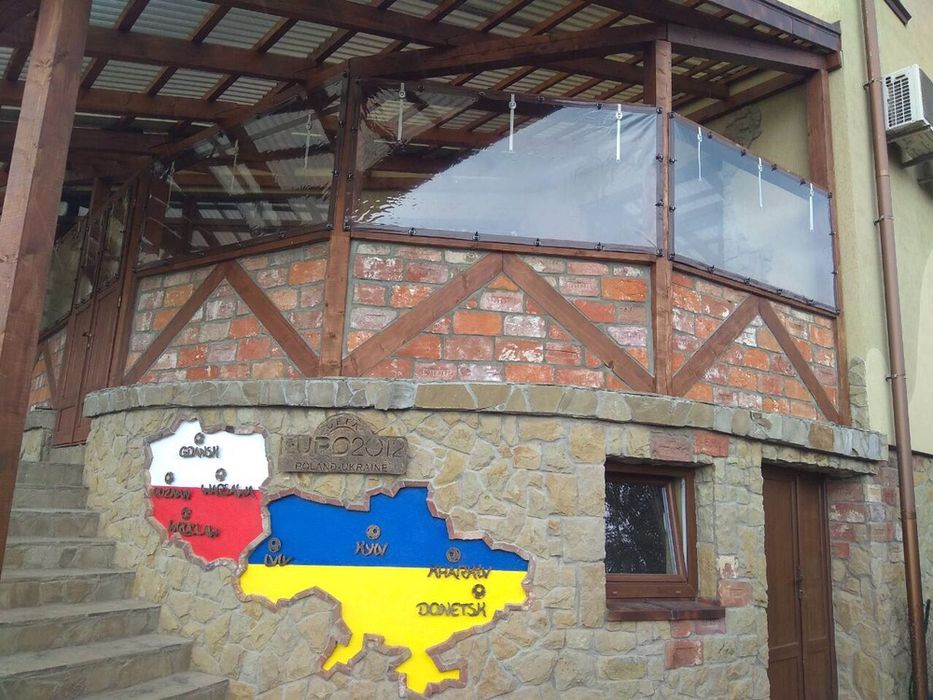 М’які вікна Полтава з ПВХ плівки для альтанок, терас