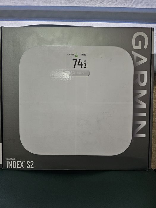Продаю смарт-ваги Garmin Index S2 White – твоя особиста лабораторія!