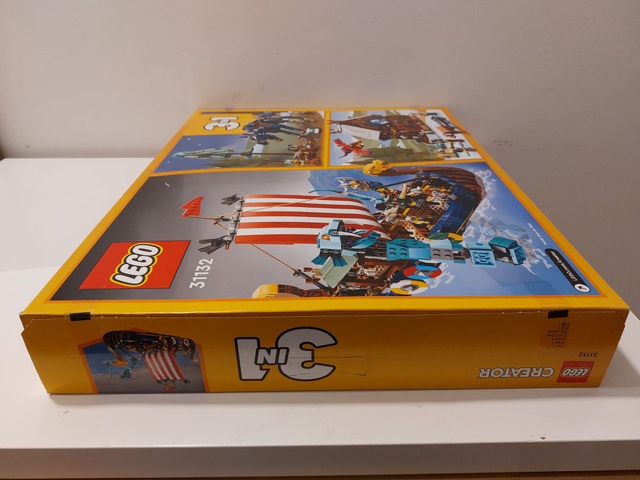 ENVIO GRATIS-LEGO 31132 Viking Ship and the Midgard Serpent (Creator)