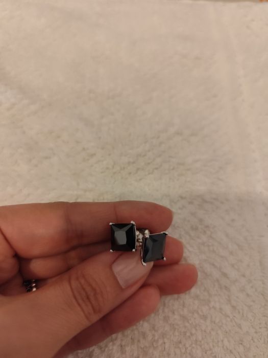 Conjunto brincos prata