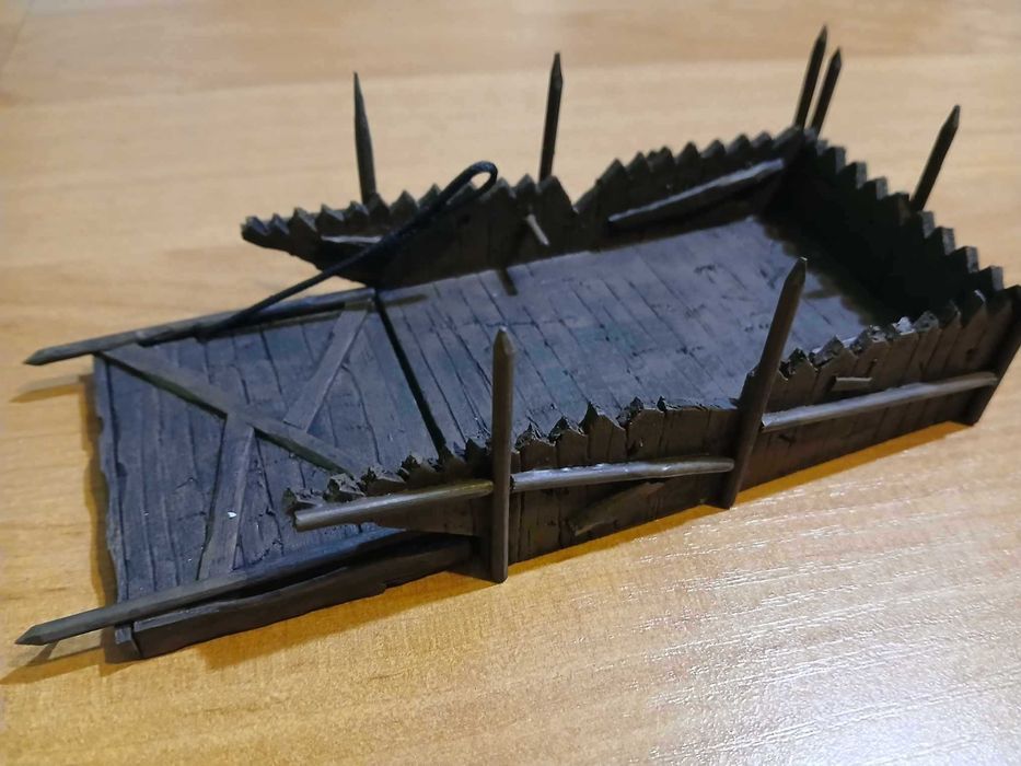 Barka desantowa makieta  do  gier bitewnych