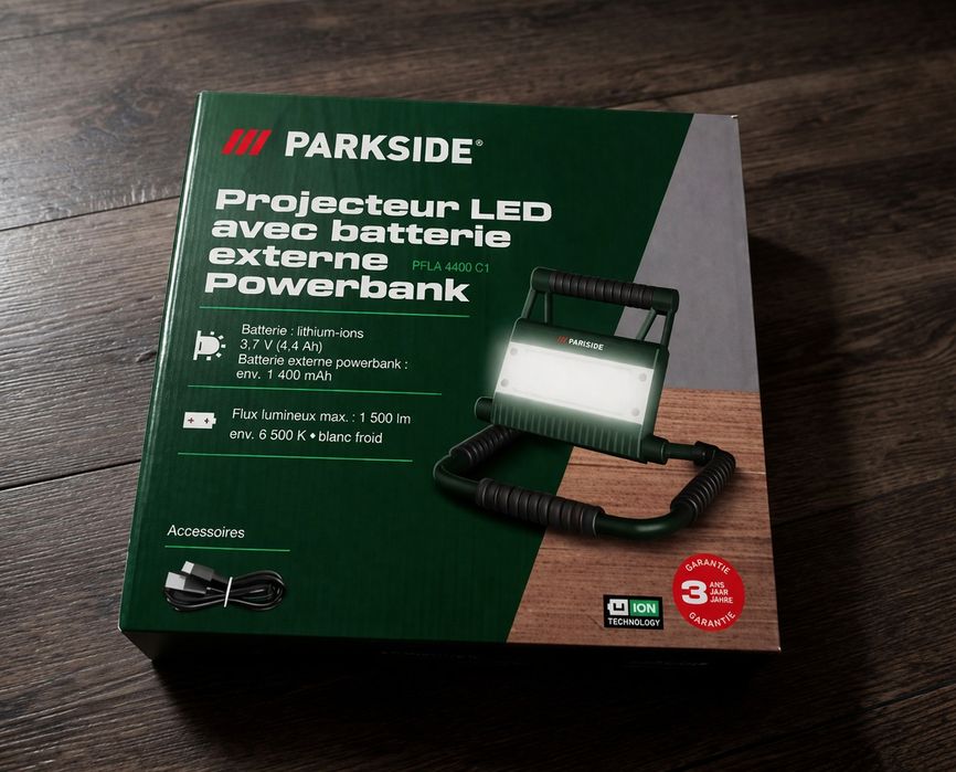 Lampa robocza LED Parkside Powerbank