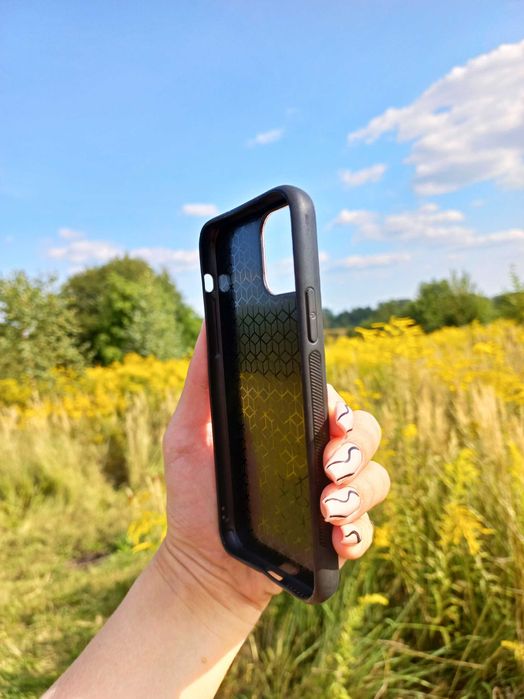Nowe Beżowe/Czarne Etui Case Plecki IPHONE 11 PRO•NOWE•Piękny Prezent