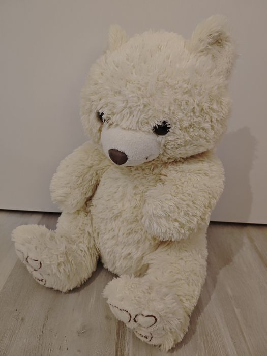 Maskotka/pluszak Biały misiek marki Smyk