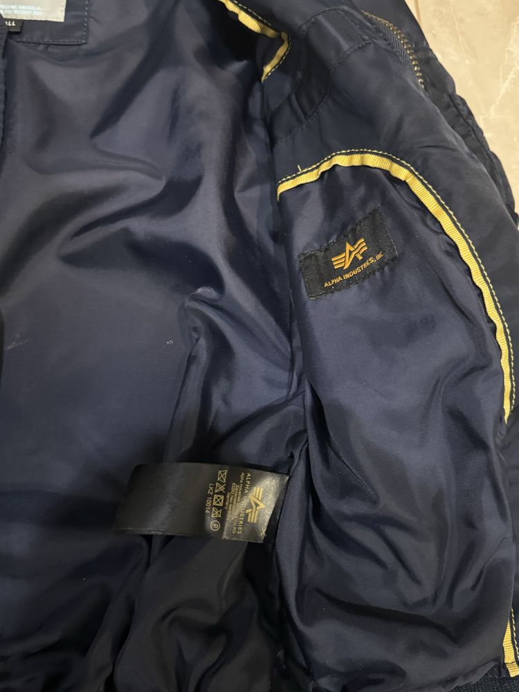 Куртка бомбер alpha industries оригінал: 800 грн. - Бомбери Брюховичі ...