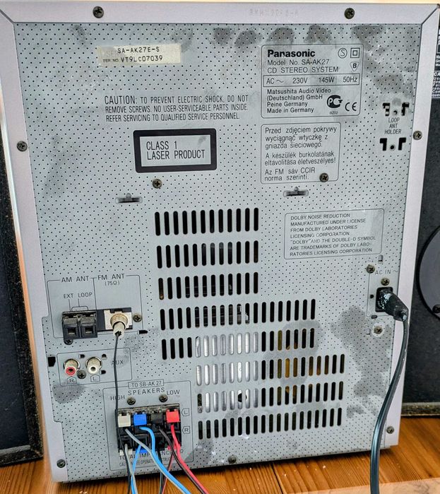 Aparelhagem Panasonic SA-AK27