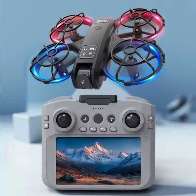 Dron K100 MAX pilot z ekranem + bateria gratis.