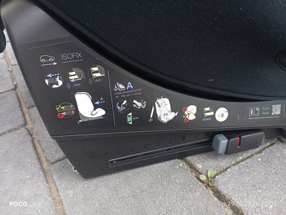 Fotelik britax römer 76-150cm