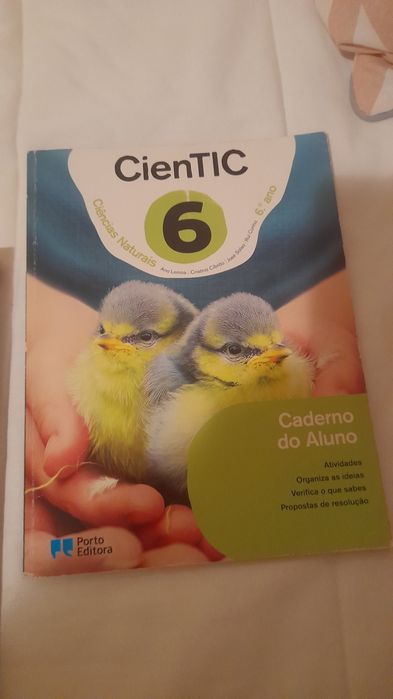 Livros Ciências da Natureza 6.ANO " CIENTIC 6"