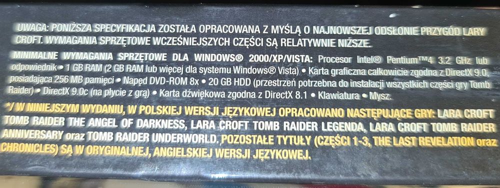 Tomb Raider Ultimate Edition / pc /pl/ang