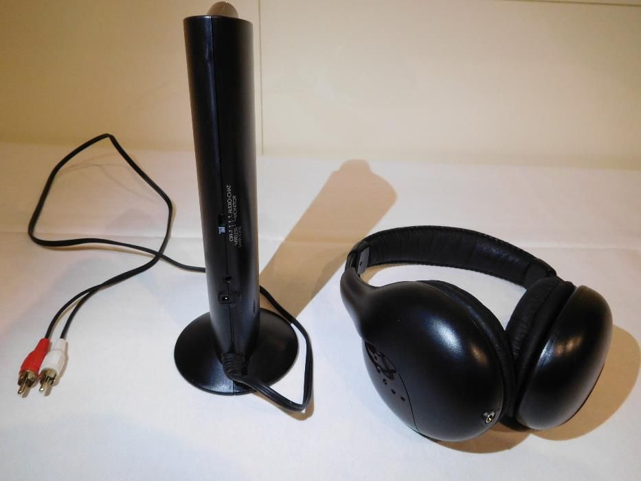 Headphones sem fios para ligar a aparelhagem ou TV