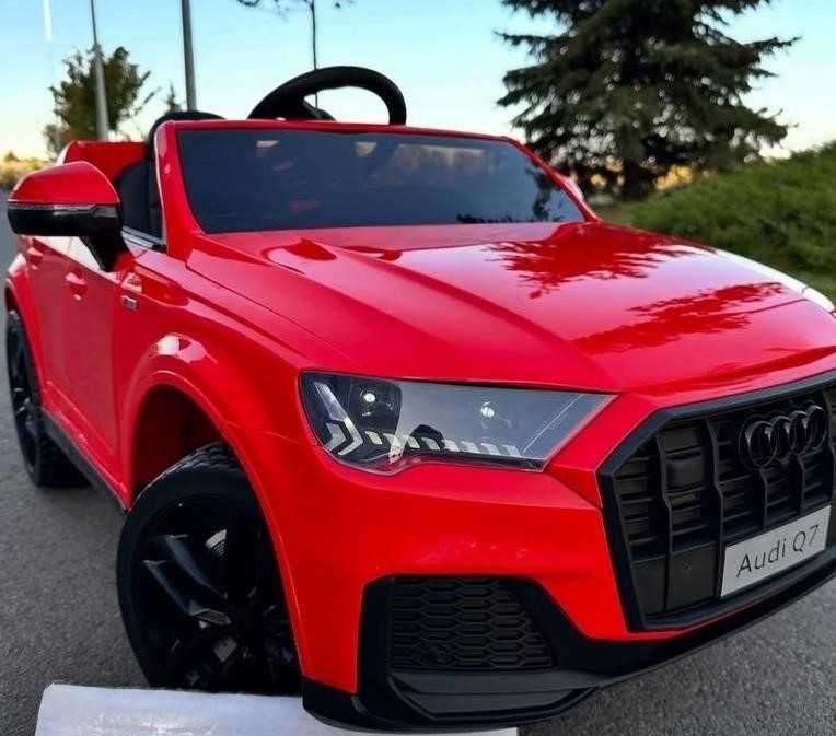 Дитячий електромобіль Audi Q7, EVA-колеса, детский электромобиль
