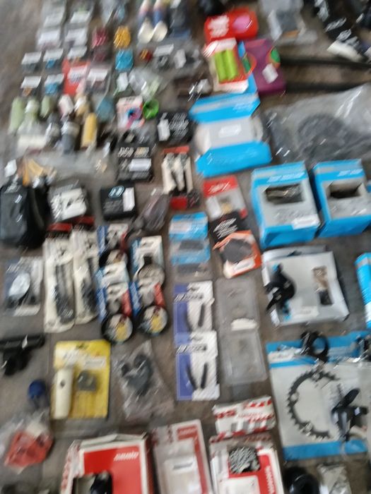 Liquidação de material de ciclismo,