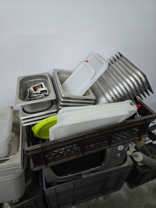 Lote de Utensílios e Formas Profissionais de Pastelaria