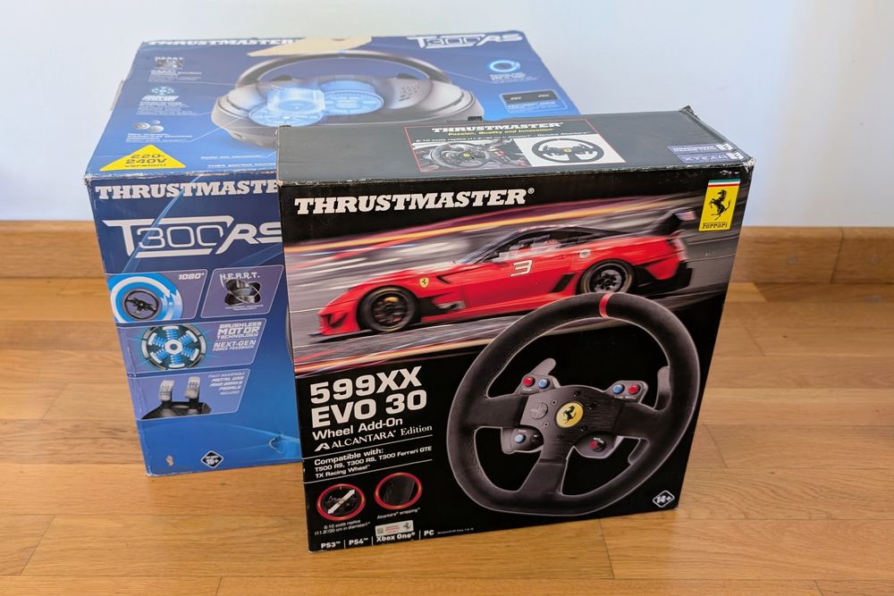 Kierownica Thrustmaster T300RS PC/Playstation plus Alcantara 599XX Evo