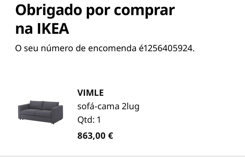 Sofa-cama VIMLE IKEA