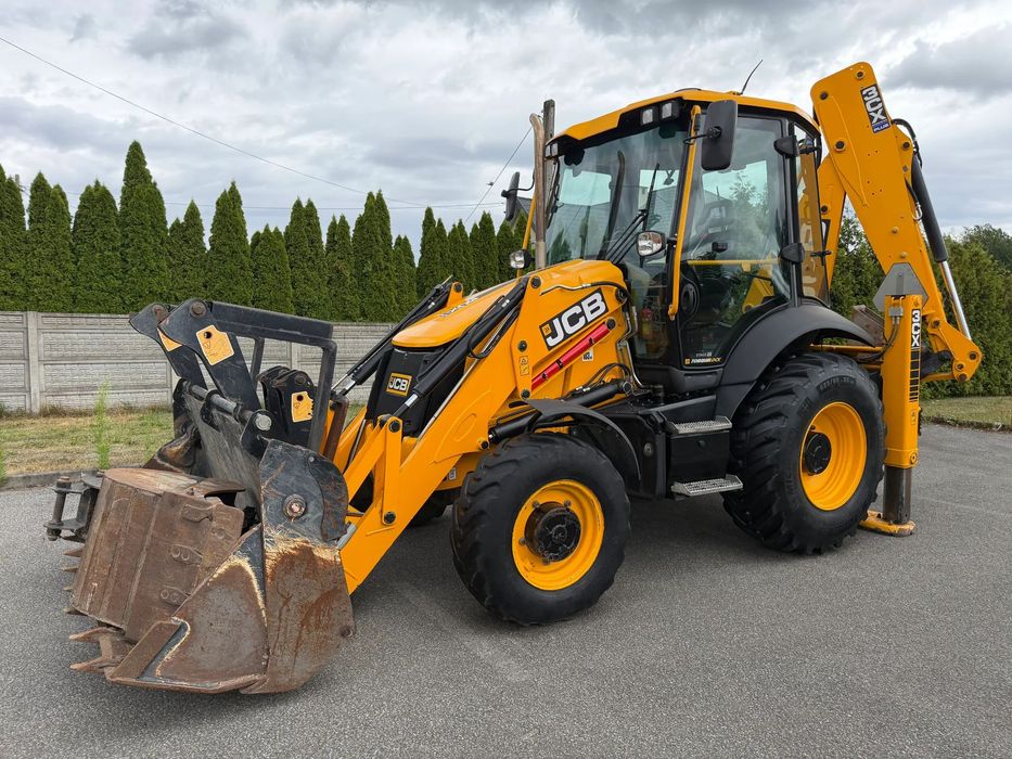 JCB 3CX PLUS AEC 1400Mth Salon PL  Od 1 Właściciela 2023 3 Łyżki Joystick Silnik 110KM Jak Nowa