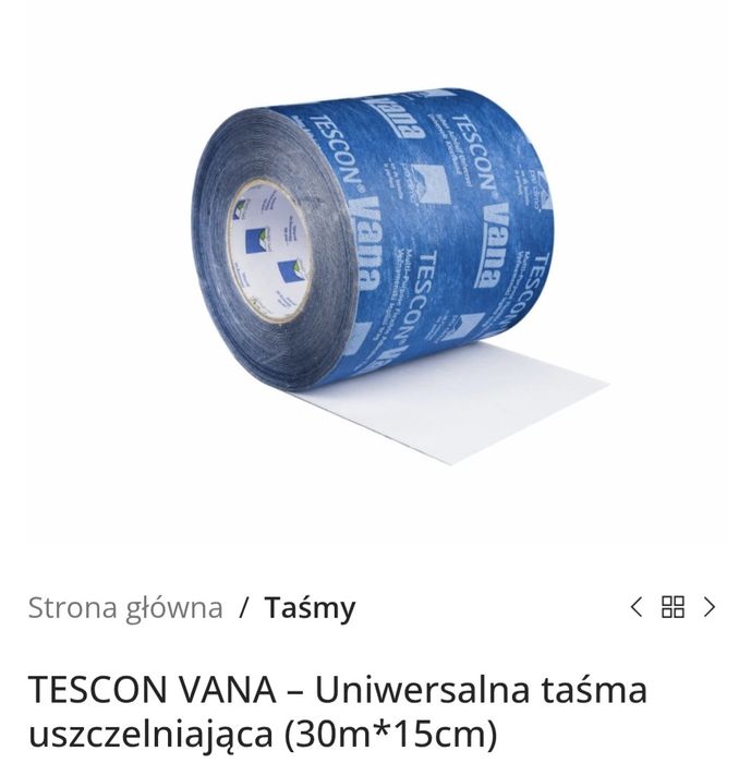Uniwersalna taśma tescon  vana