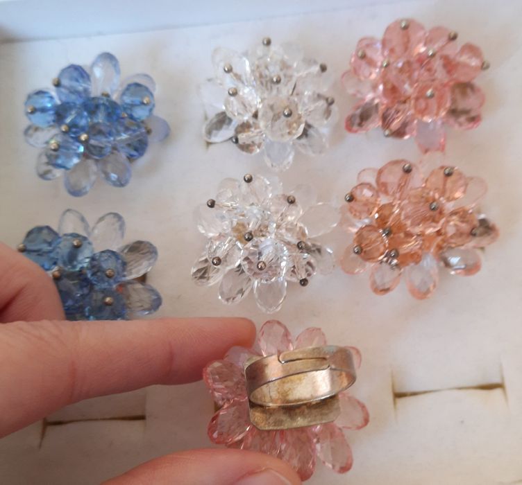 Anéis bijuteria NOVOS de loja (tamanho ajustável)