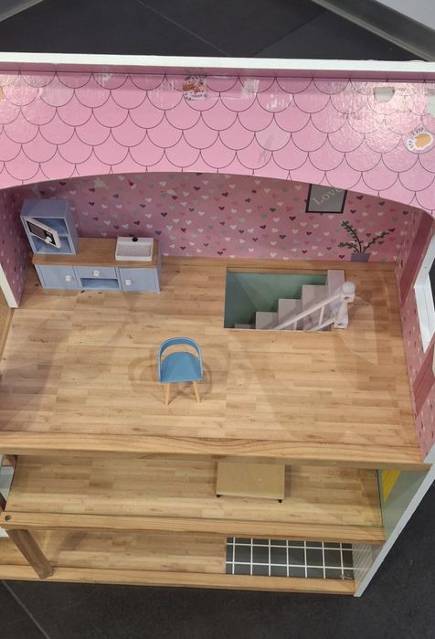 Casa   bonecas  brinquedo