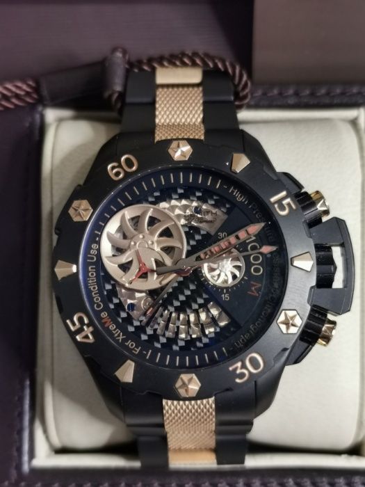 Zenith Xtreme cronometro el primero 1000m. titanio oro
