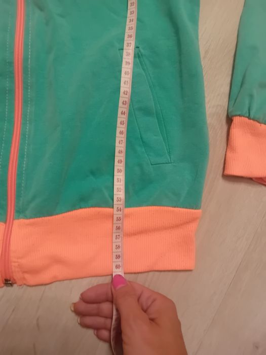 #Nike bluza turkusowa pomarańczowa