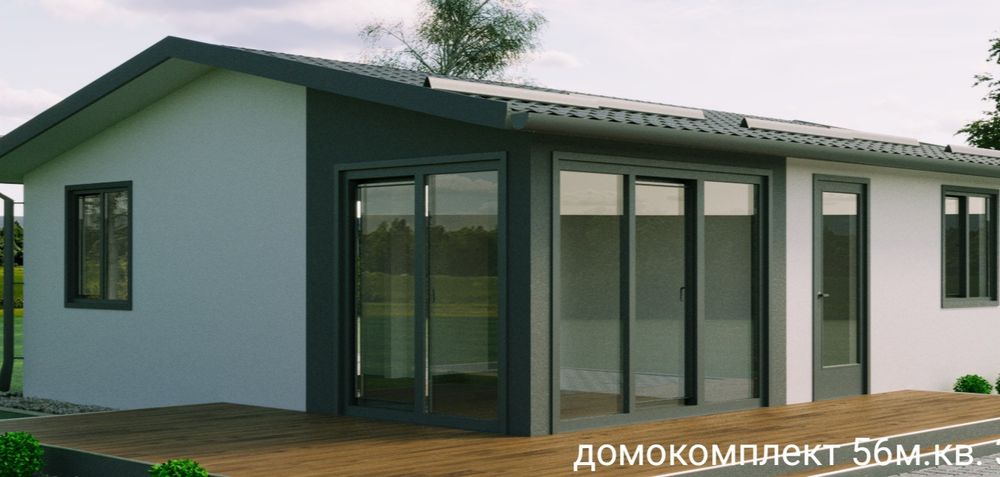 Продам будинок з ЛСТК домокоплект