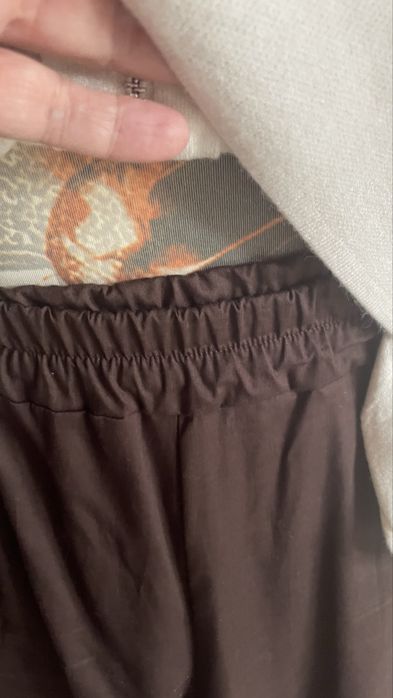 Spodnie Kuloty czekoladowe bawełna wiosna/ kato 40/42/44/46