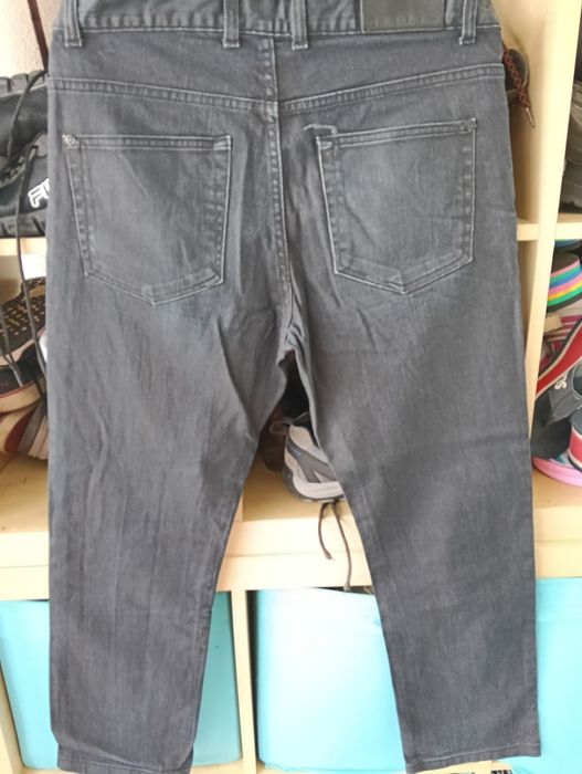 Calças ganga preta Mike Davis