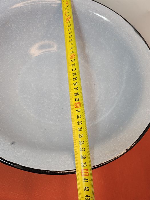 Emaliowana miska 40 cm PRL