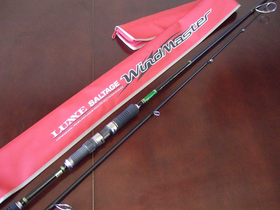 Спінінги Gamakatsu Luxxe..,  Daiwa Morethan Branzino та Gekkabijin.