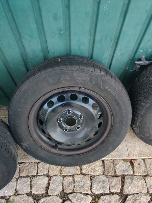 Jantes Volkswagen 15 5x112 com pneus