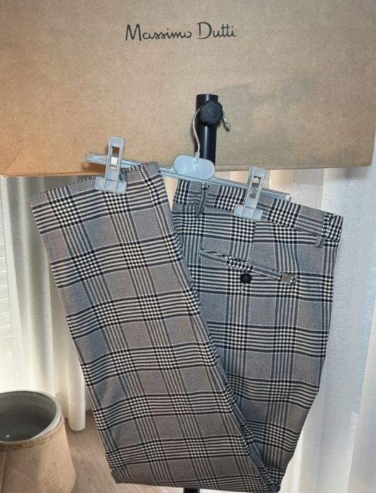 Calças de Fato Massimo Dutti