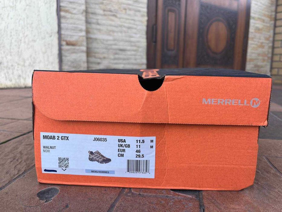 Кросівки Merrell Moab 2 GTX Walnut (46 розмір)