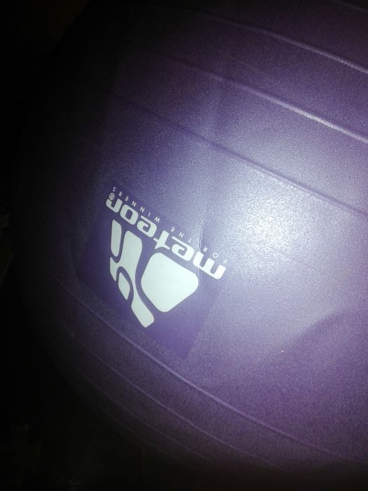 Piłka fitness meteor 65 cm ciężarki meteor