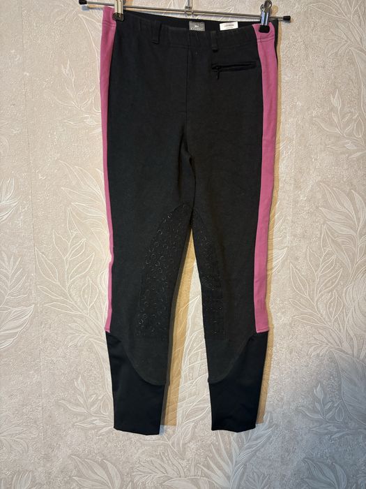 Breginsy bryczesy leginsy do jazdy konnej rozmiar 152