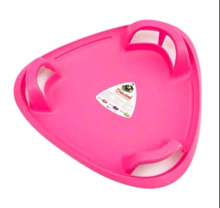 Дитяча зимова льодянка для снігу санки дитячі сани тарілка з ручками д