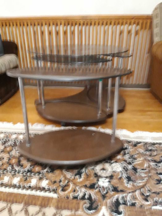 Набор столиков стеклянных в гостиную